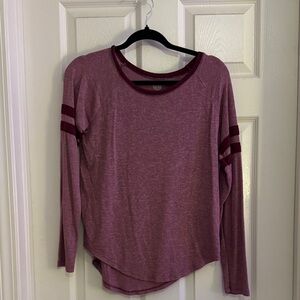SO Women's Maroon Long Sleeve Tee